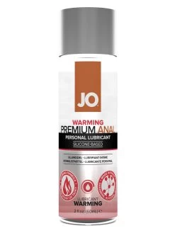 System Jo JO Premium Anal Warming Lubricant Silicone-Based 2 Fl Oz