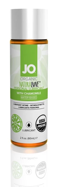 System Jo JO USDA Organic Original Natural Love 12 System Jo JO USDA Organic Original Natural Love -SensualBliss 42001 JO NATURALOVE USDA ORGANIC LUBRICANT ORIGINAL 2fl.oz60mL A