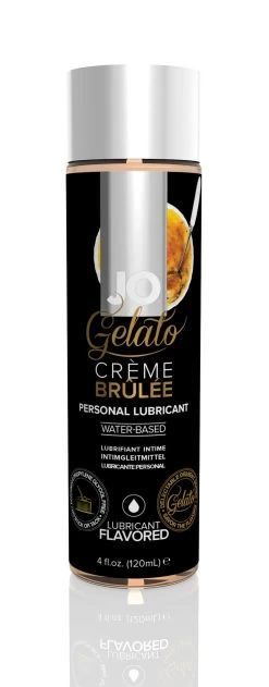 System Jo JO Gelato Creme Brulee Lubricant Water-Based -SensualBliss 44020 JO GELATO CREME BRULEE LUBRICANT WATER BASED 4 floz 120 mL