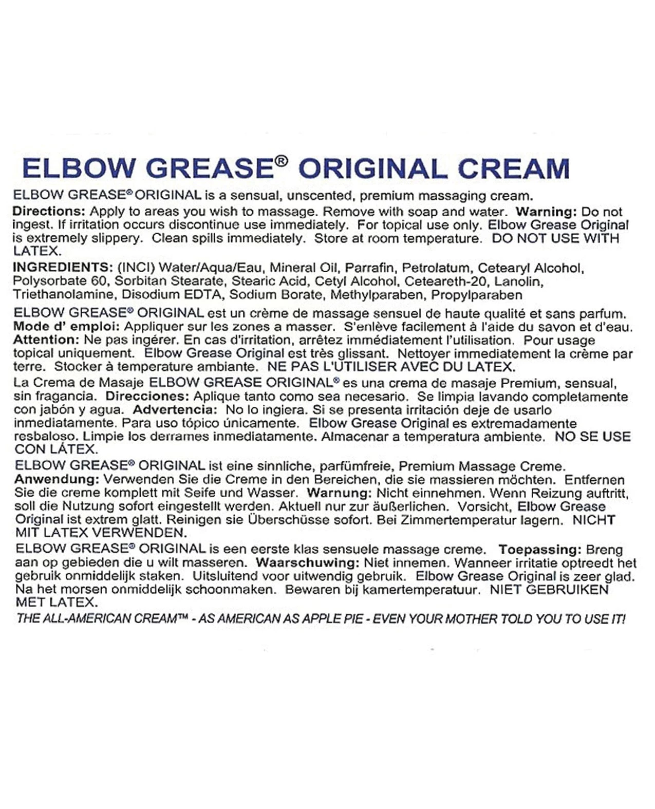 Elbow Grease Original Cream 8 Elbow Grease Original Cream - Image 6