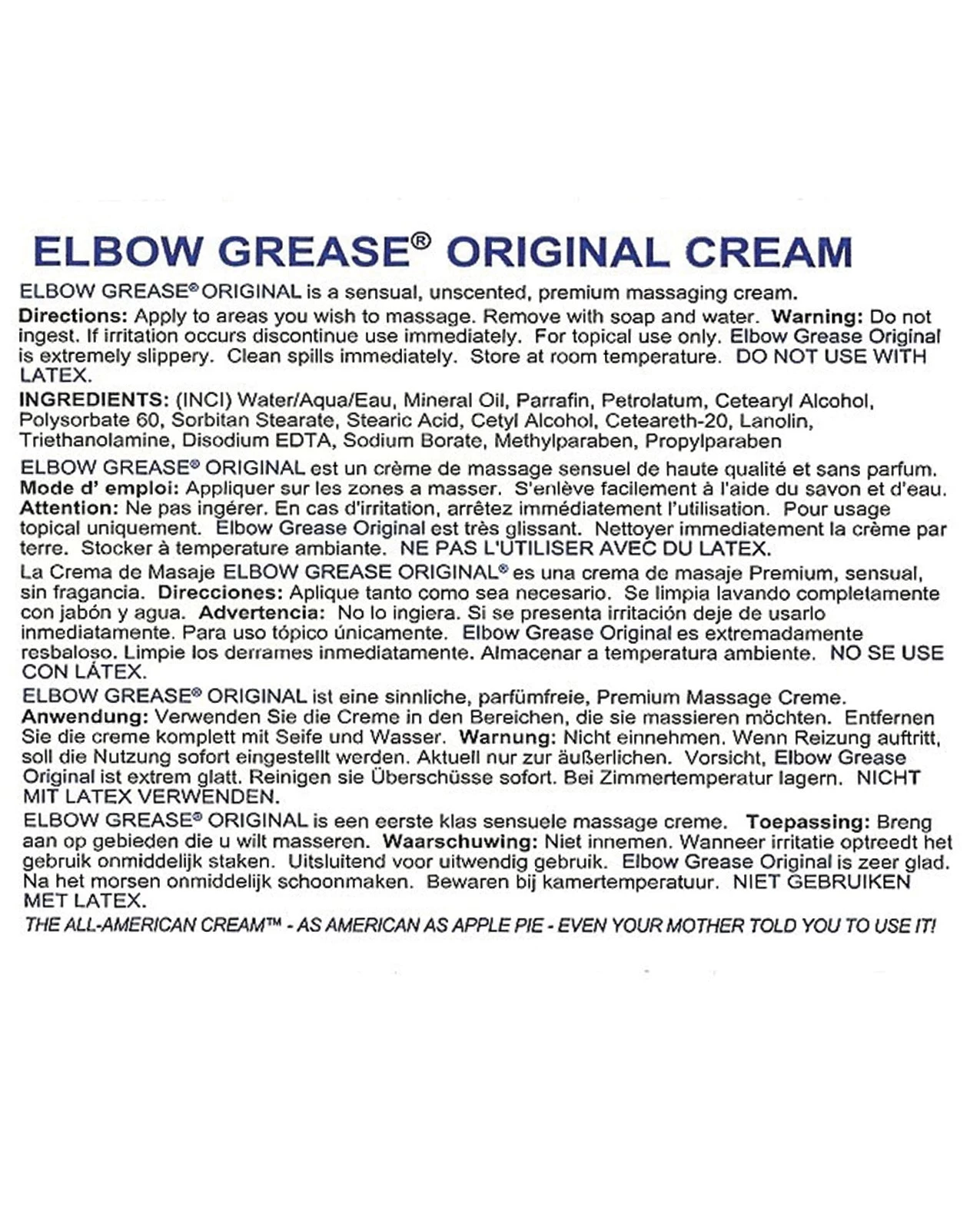 Elbow Grease Original Cream 10 Elbow Grease Original Cream - Image 8