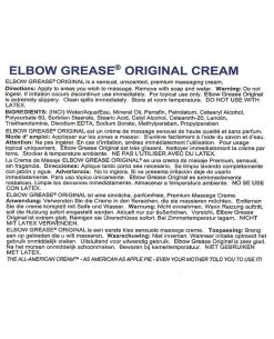 Elbow Grease Original Cream 19 Elbow Grease Original Cream -SensualBliss 7217 29a
