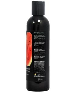 Earthly Body EDIBLE Massage Oil Watermelon -SensualBliss 7750 04a