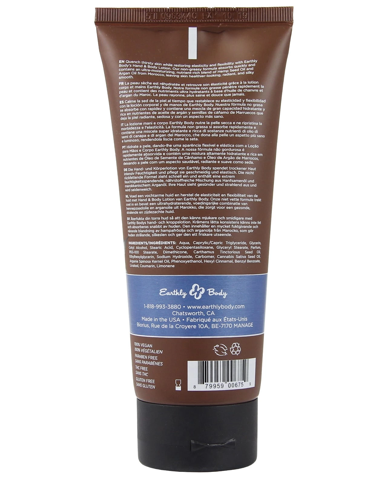 Earthly Body Hand & Body Lotion Moroccan Nights 7 Fl Oz 4 Earthly Body Hand & Body Lotion Moroccan Nights 7 Fl Oz - Image 2