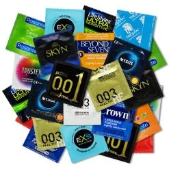 Best-Selling Condoms Sampler Pack -SensualBliss Best Selling Condoms Sampler Pack 24PCS 3