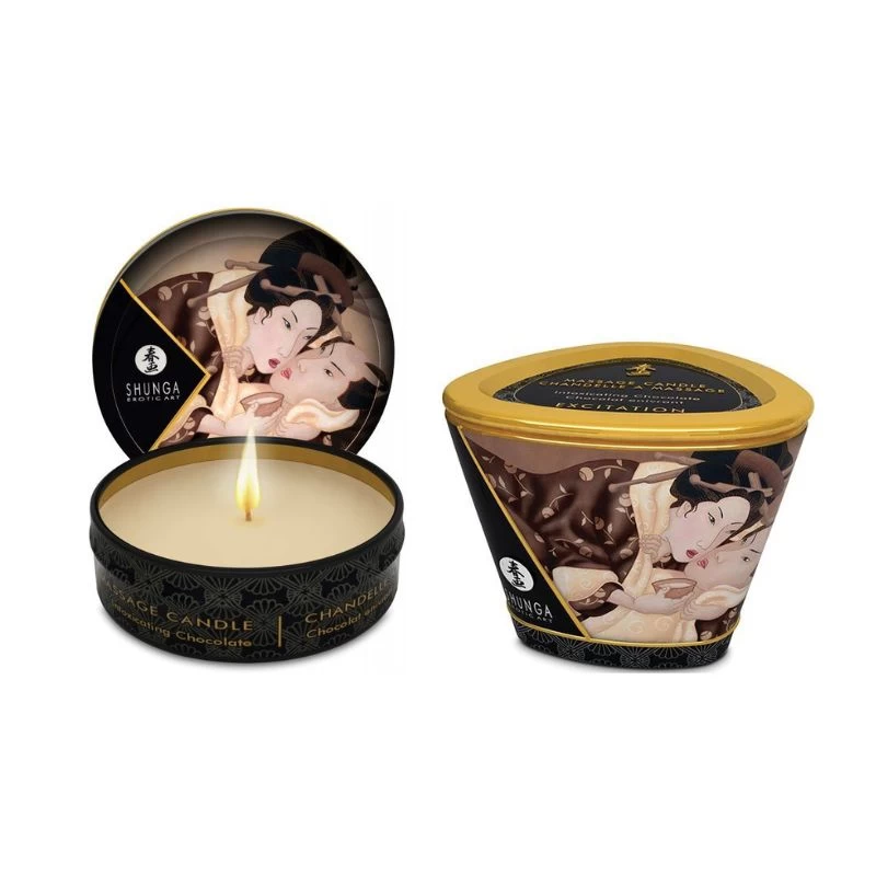 Shunga Excitation Massage Candle Intoxicating Chocolate 3 Shunga Excitation Massage Candle Intoxicating Chocolate