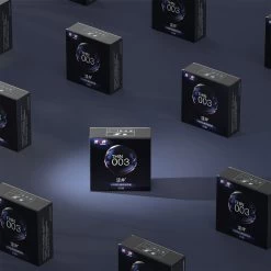 Drywell 003 Thin Box 3 -SensualBliss Drywell 003 Thin condoms C 10 Model BX3 5