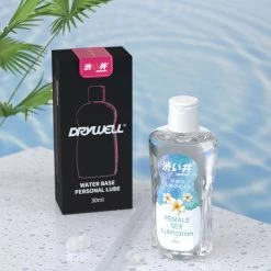 Drywell Female Water-Based 30 Ml -SensualBliss Drywell Water Based Lube Female 30ml L 11 Model PK1 4