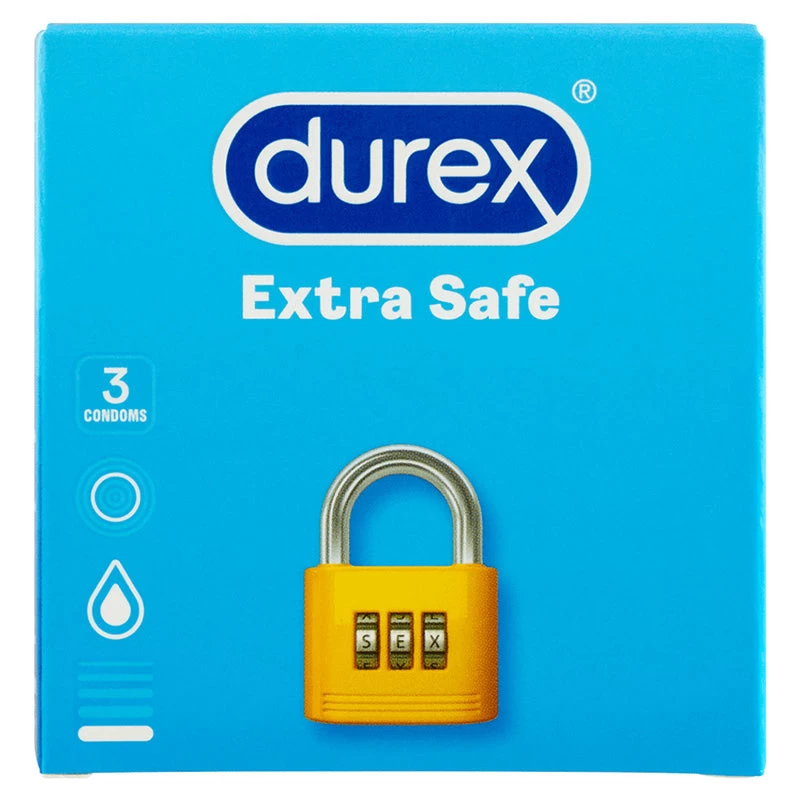 Durex Extra Safe Box 3 3 Durex Extra Safe Box 3