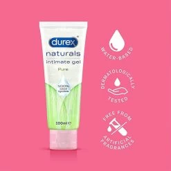 Durex Pure Naturals 100ml -SensualBliss Durex pure naturals 100ml lube feat3