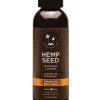 Earthly Body Hemp Seed Massage LOTION Dreamsicle 2 Fl Oz -SensualBliss EB ML106