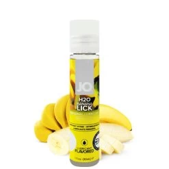 System JO H2O Banana Lick -SensualBliss JO H2O Banana Lick 30ml BOT