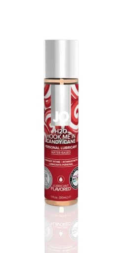 System Jo JO H2O Candy Cane & Gingerbread Gift Set -SensualBliss JO H2O Flavors 1oz Cotton Candy A