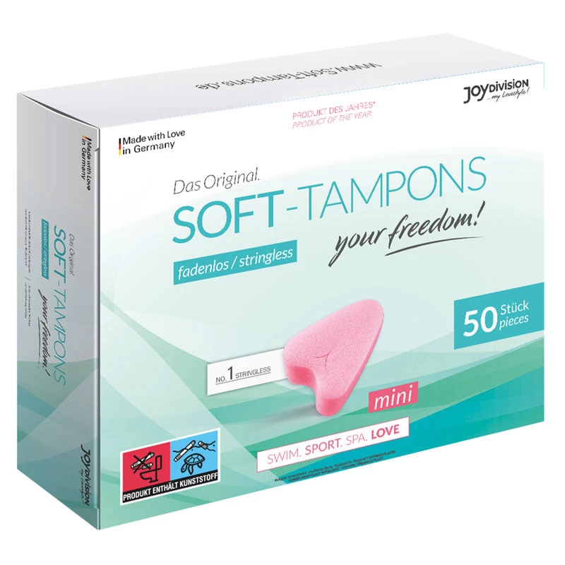 JoyDivision Mini Soft-Tampons Box 50 3 JoyDivision Mini Soft-Tampons Box 50