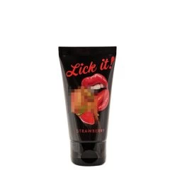 Lick It Strawberry 7 Lick It Strawberry -SensualBliss Lick it strawberry 50ml 1