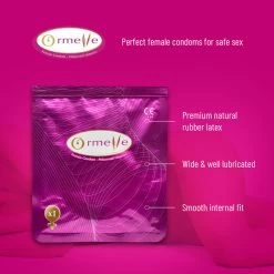 Ormelle Female Condoms Box 5 -SensualBliss ORMELLE feat1 bcf59e09 8b72 41e9 9dd5 9ad7db0eca4b