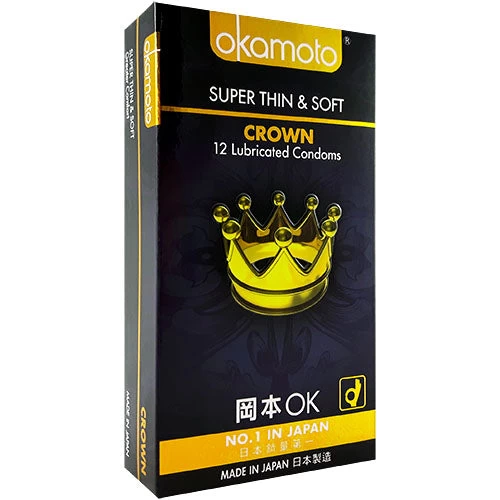 Okamoto Crown Box 12 3 Okamoto Crown Box 12