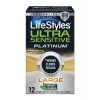 LifeStyles Ultra Sensitive Platinum Large Box 12 -SensualBliss PM0021 28