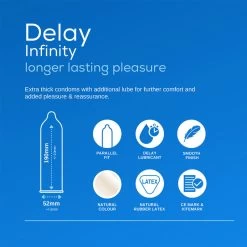 Pasante Delay Infinity 8 Pasante Delay Infinity -SensualBliss Pasante Infinity PCS 3
