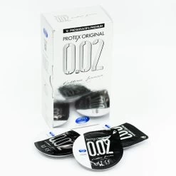 Protex Original Ultra Thin 002 Box 12 -SensualBliss Protex Original 002 Ultra Thin BX12 3