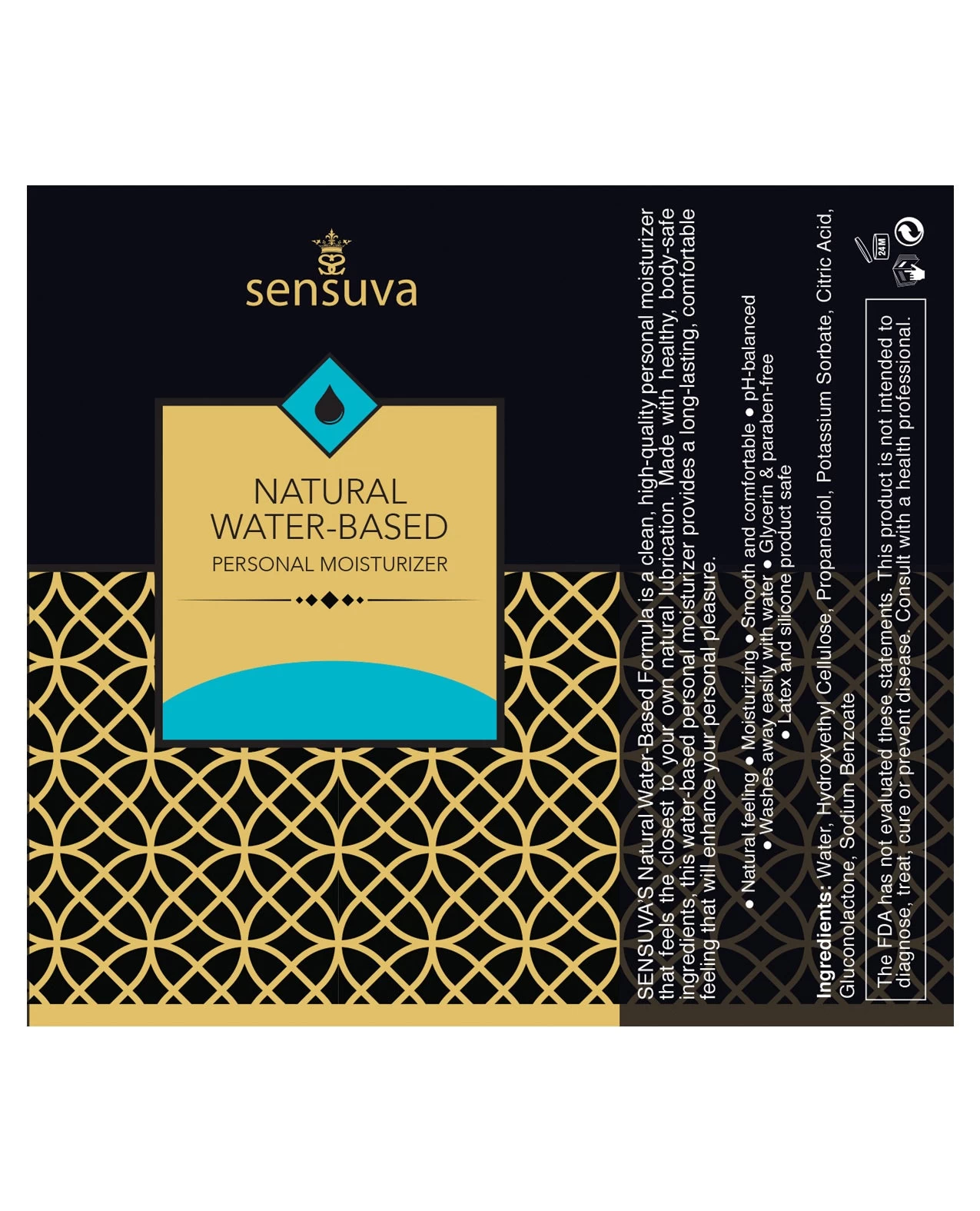 Sensuva Natural Water Based Moisturizer Unscented 7 Sensuva Natural Water Based Moisturizer Unscented - Image 5