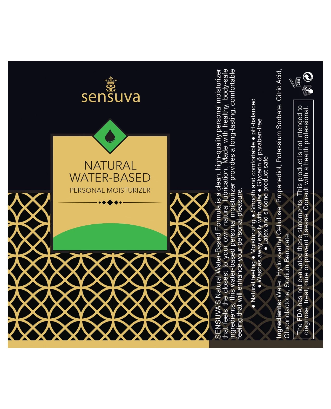 Sensuva Natural Water Based Moisturizer Apple Candy 6 Sensuva Natural Water Based Moisturizer Apple Candy - Image 4