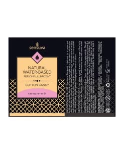 Sensuva Natural Water Based Moisturizer Cotton Candy -SensualBliss SENVL690a