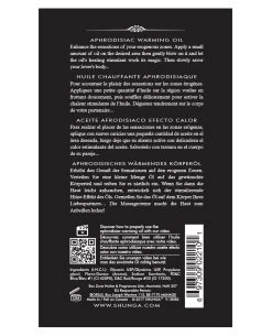Shunga Warming Oil Coconut Thrills 3.5 Fl Oz -SensualBliss SHU2210b