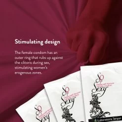 So Sexy Female Condom -SensualBliss SO SEXY feat2