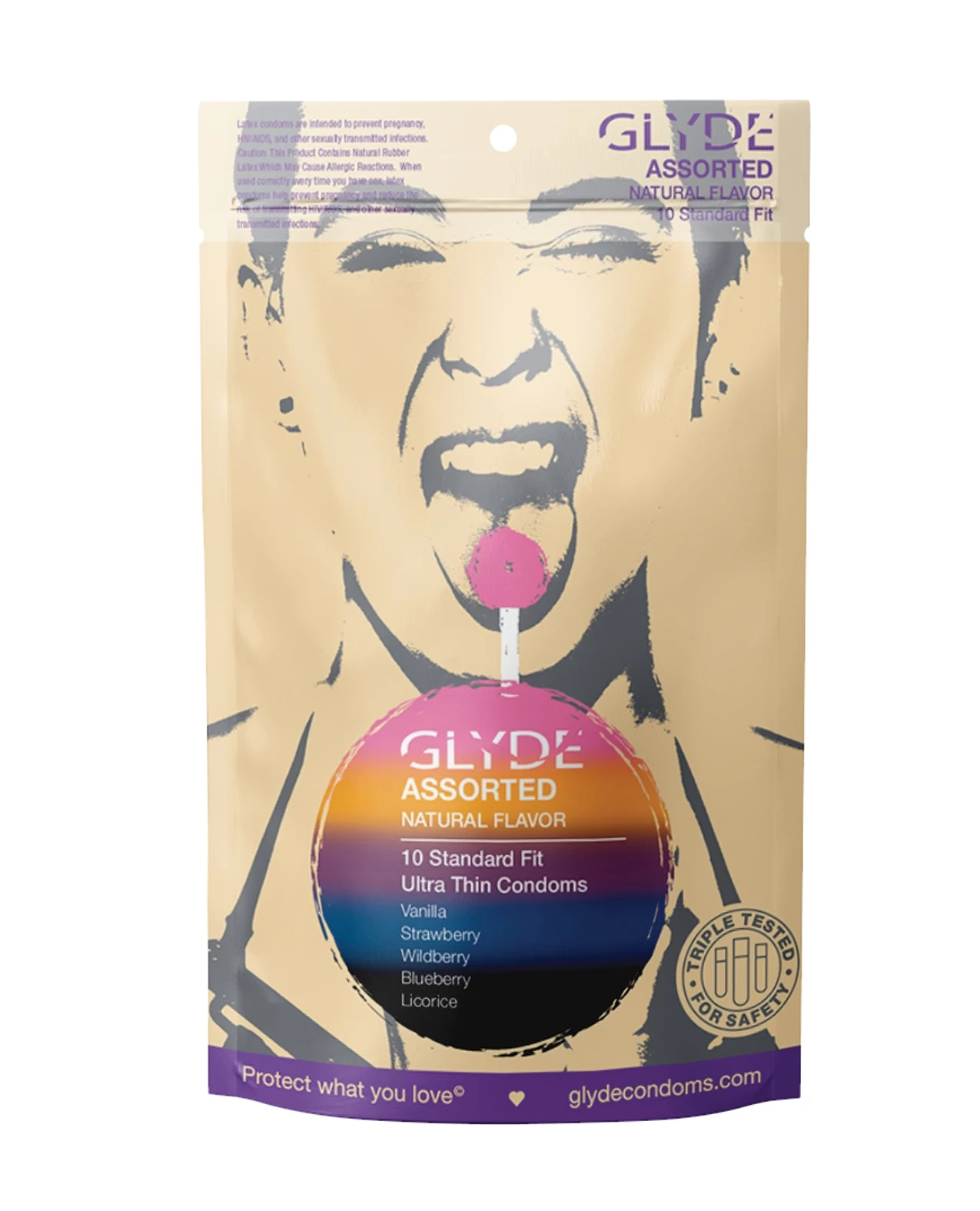 Glyde Assorted Flavors PK10 3 Glyde Assorted Flavors PK10
