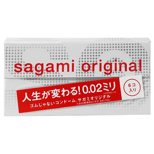 Sagami Original 0.02 Box 6 3 Sagami Original 0.02 Box 6