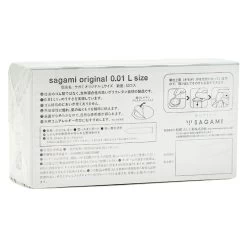 Sagami Original 0.01 L-Size Box 10 -SensualBliss Sagami Original 001 L Size BX10 2
