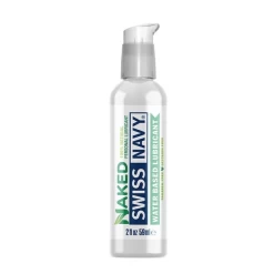 Swiss Navy Naked All Natural Water-Based -SensualBliss Swiss navy naked water based 59ml