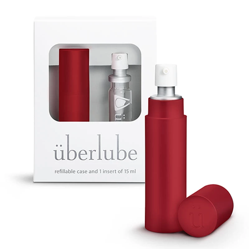 überlube Red Refillable Case & 1 Insert 15 Ml 3 überlube Red Refillable Case & 1 Insert 15 Ml