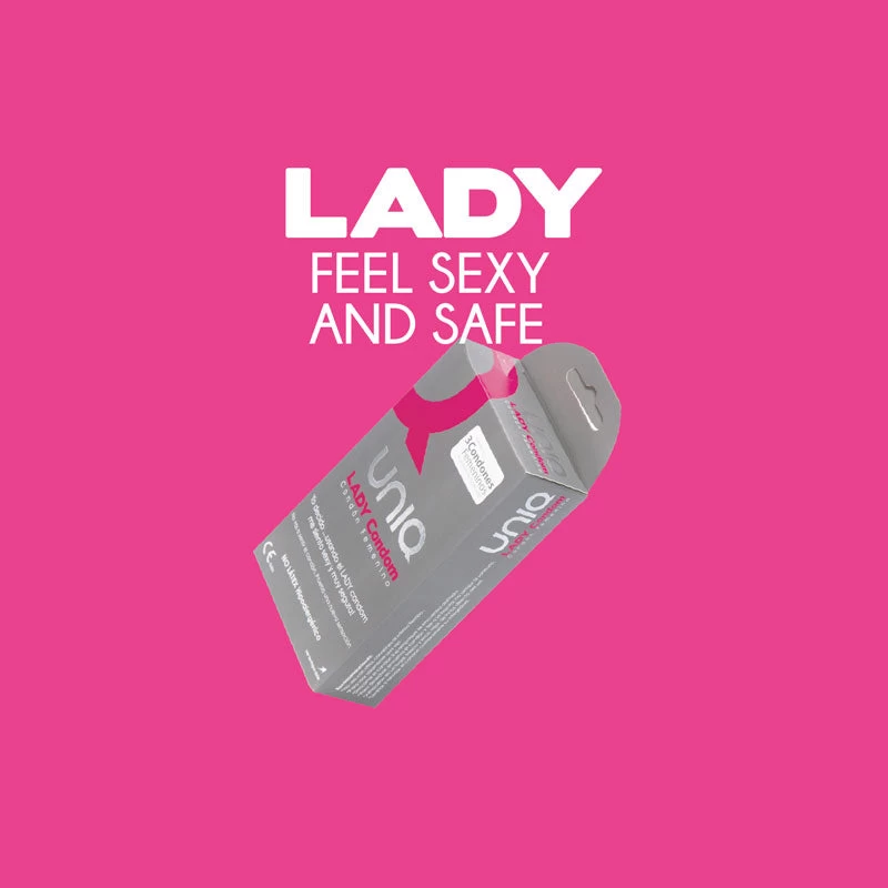 Uniq Lady Female Condoms Box 3 5 Uniq Lady Female Condoms Box 3 - Image 3