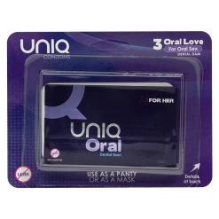 Uniq Oral Love Dental Dams Pack 3