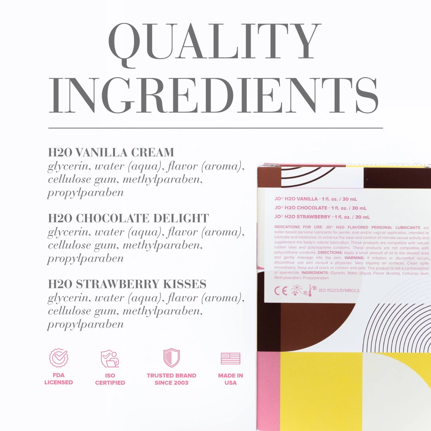 System Jo JO Tri Me Triple Pack NEAPOLITAN Water-Based 4 System Jo JO Tri Me Triple Pack NEAPOLITAN Water-Based - Image 2