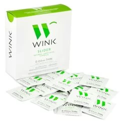 Wink Slider Natural Lubricated Box 24 -SensualBliss WINK SLIDER Natural Lubricated BX24 3