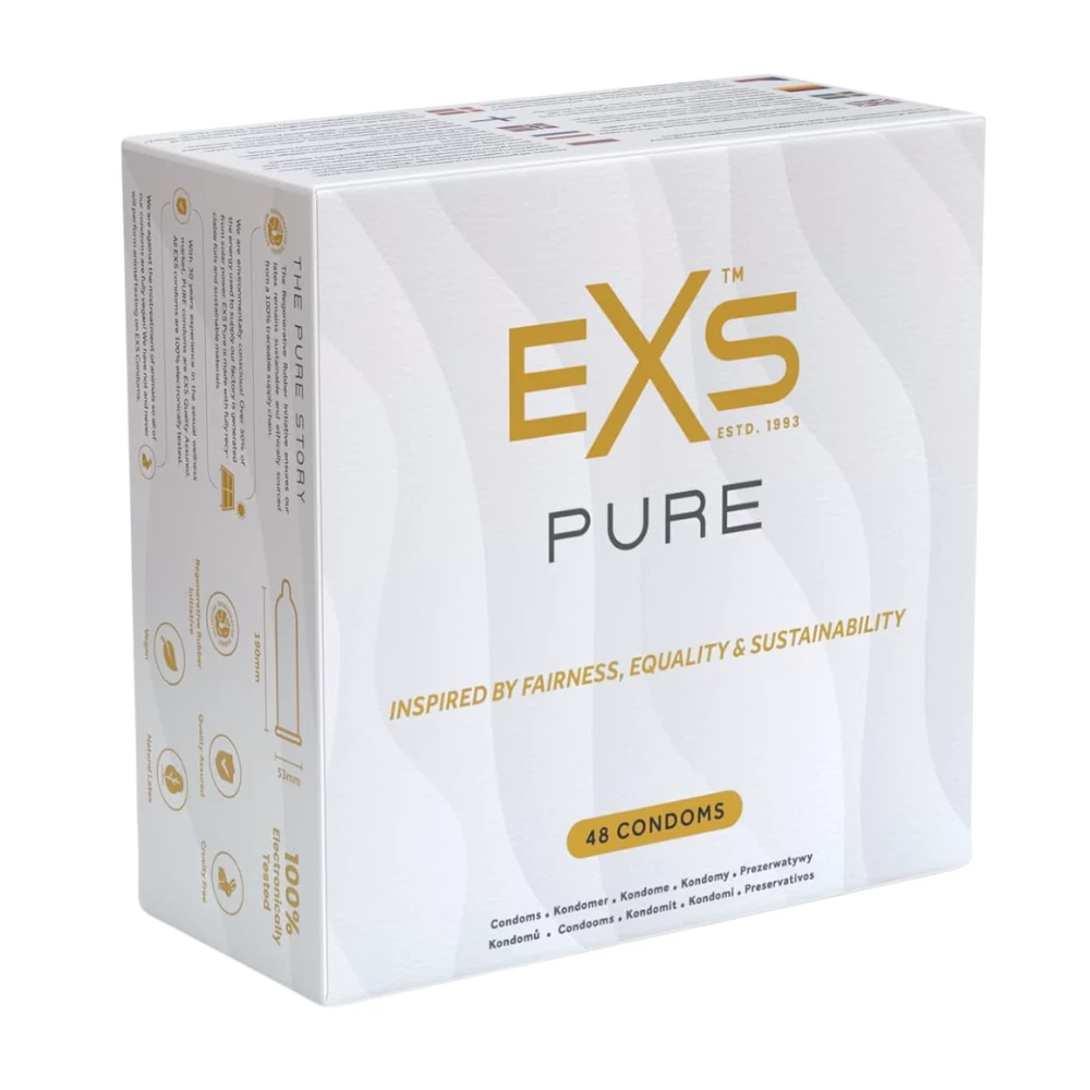 EXS Pure Ultra Thin Latex Box 48 3 EXS Pure Ultra Thin Latex Box 48
