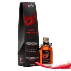 Orgie Sexy Therapy Massage Kit Strawberry 100ml