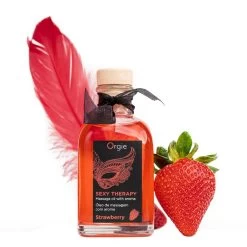 Orgie Sexy Therapy Massage Kit Strawberry 100ml -SensualBliss orgie sexy therapy massage kit strawberry 100ml 3