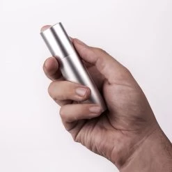 überlube Silver Refillable Case & 1 Insert 15ml -SensualBliss uberlube Silver Refillable case 1 insert 15ml feat6